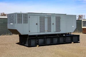 1 500kw generac industrial generator unit 092163 exterior