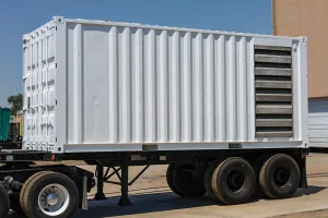 1 500kw volvo industrial generator unit 089104 exterior