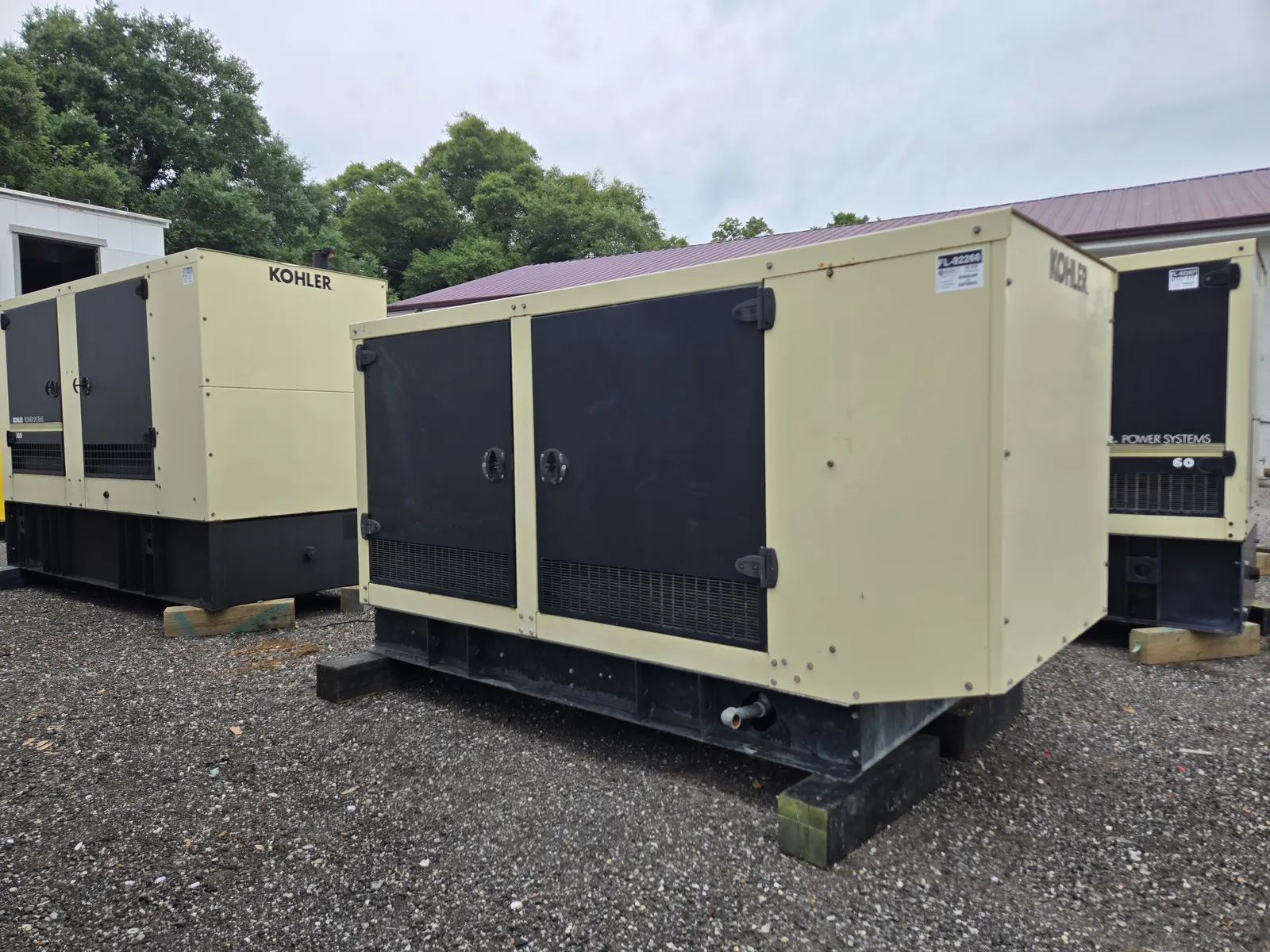 1 50kw kohler industrial generator unit 092266 exterior