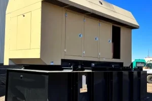 1 600kw generac industrial generator unit 089151 exterior