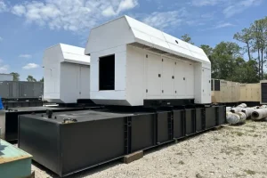 1 600kw generac industrial generator unit 089719 exterior