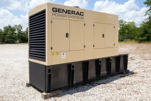 1 600kw generac industrial generator unit 091243 exterior