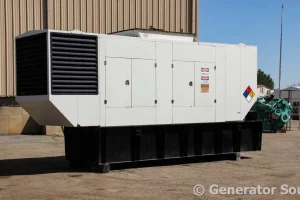 1 600kw generac industrial generator unit 091376 exterior