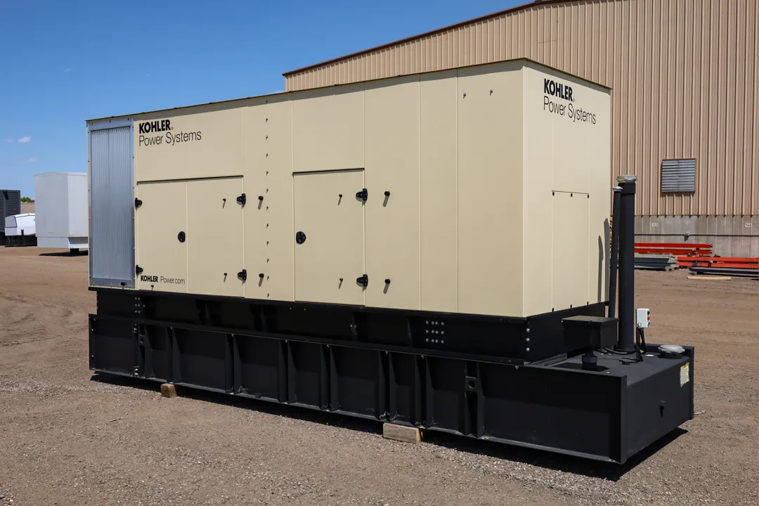 1 600kw kohler industrial generator unit 092298 exterior