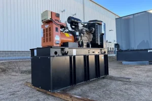 1 60kw generac industrial generator unit 089588 exterior