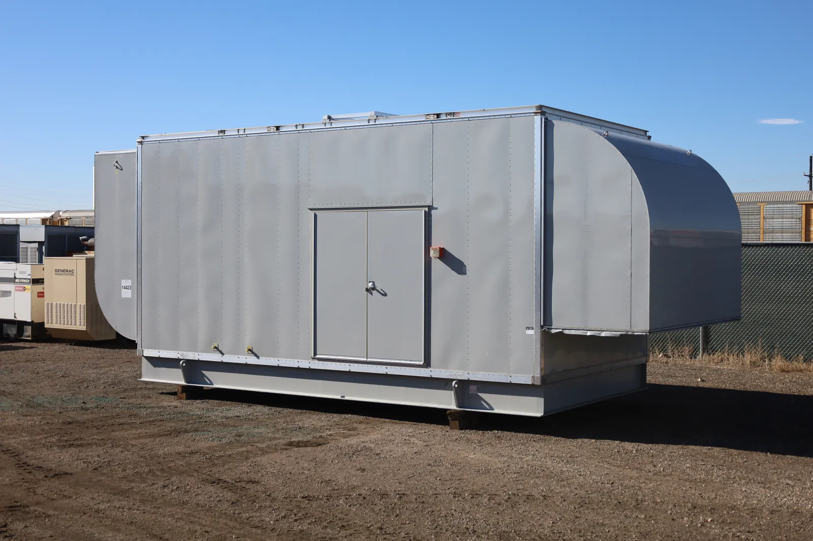 2 1000kw cummins industrial generator unit 091797 exterior
