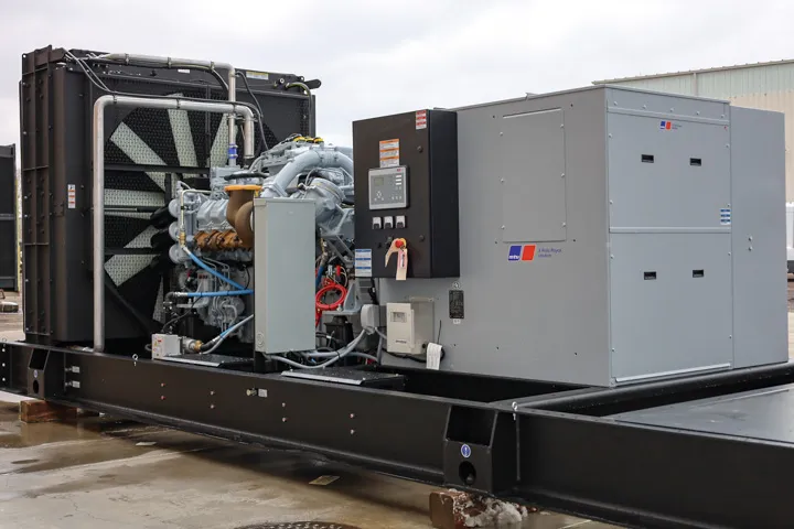 2 1000kw mtu industrial generator unit 089962 exterior