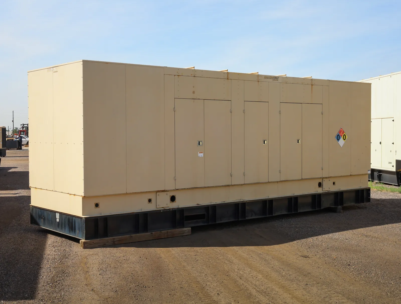 2 1250kw katolight industrial generator unit 089555 exterior