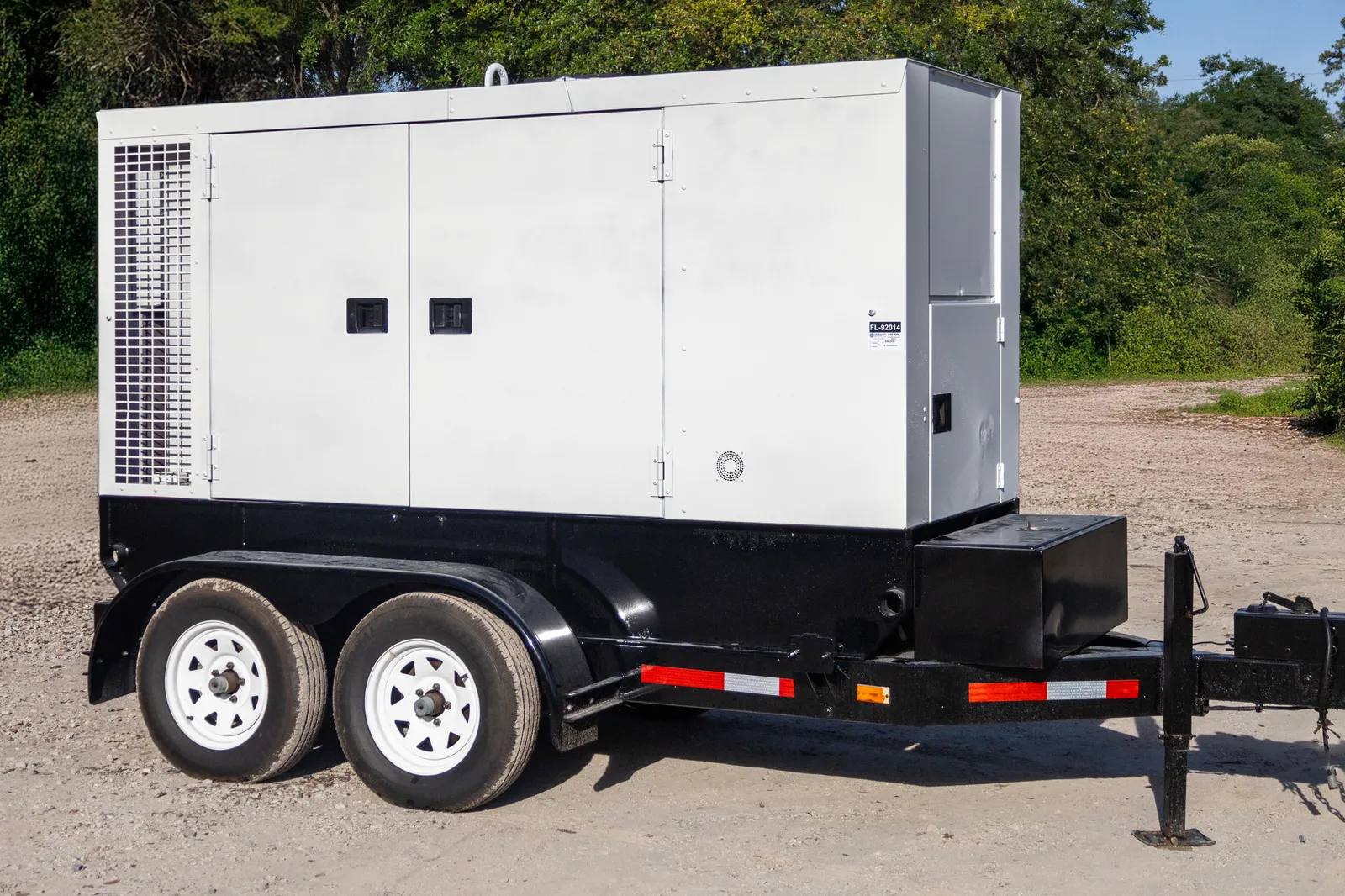 2 140kw baldor industrial generator unit 092014 exterior