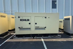 2 150kw kohler industrial generator unit 092699 exterior