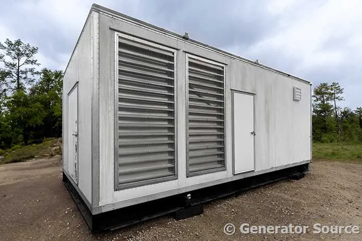 2 1600kw kohler industrial generator unit 090934 exterior