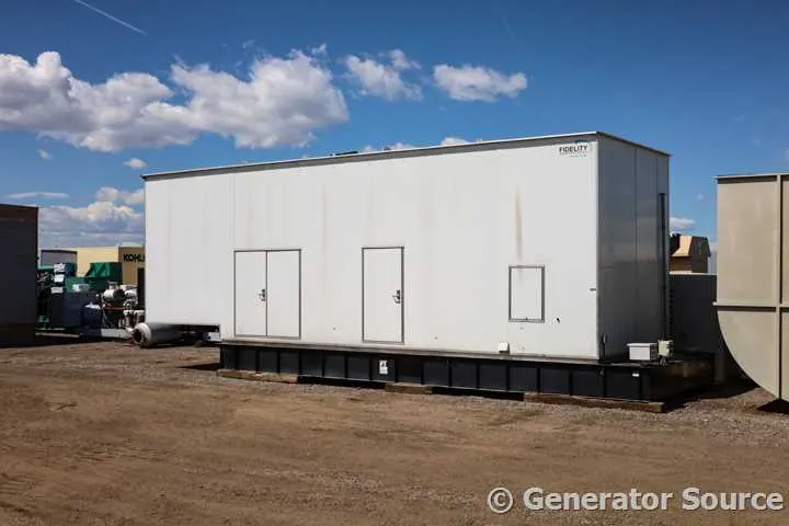 2 2000kw mtu industrial generator unit 091082 exterior