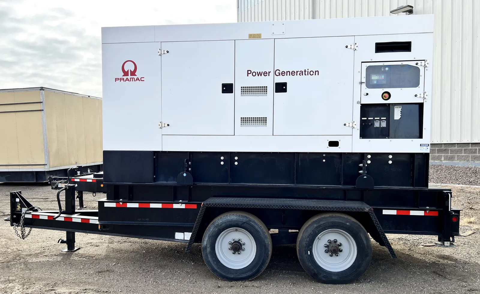 2 283kw pramac industrial generator unit 089088 exterior
