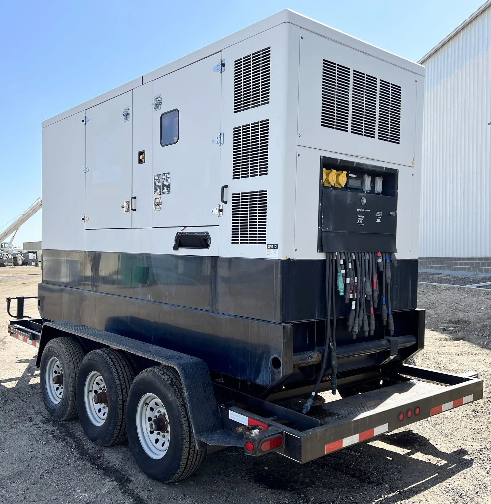 2 345kw hipower htw industrial generator unit 089112 exterior