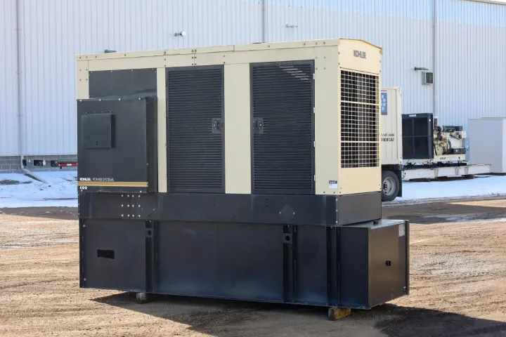 2 400kw kohler industrial generator unit 090651 exterior