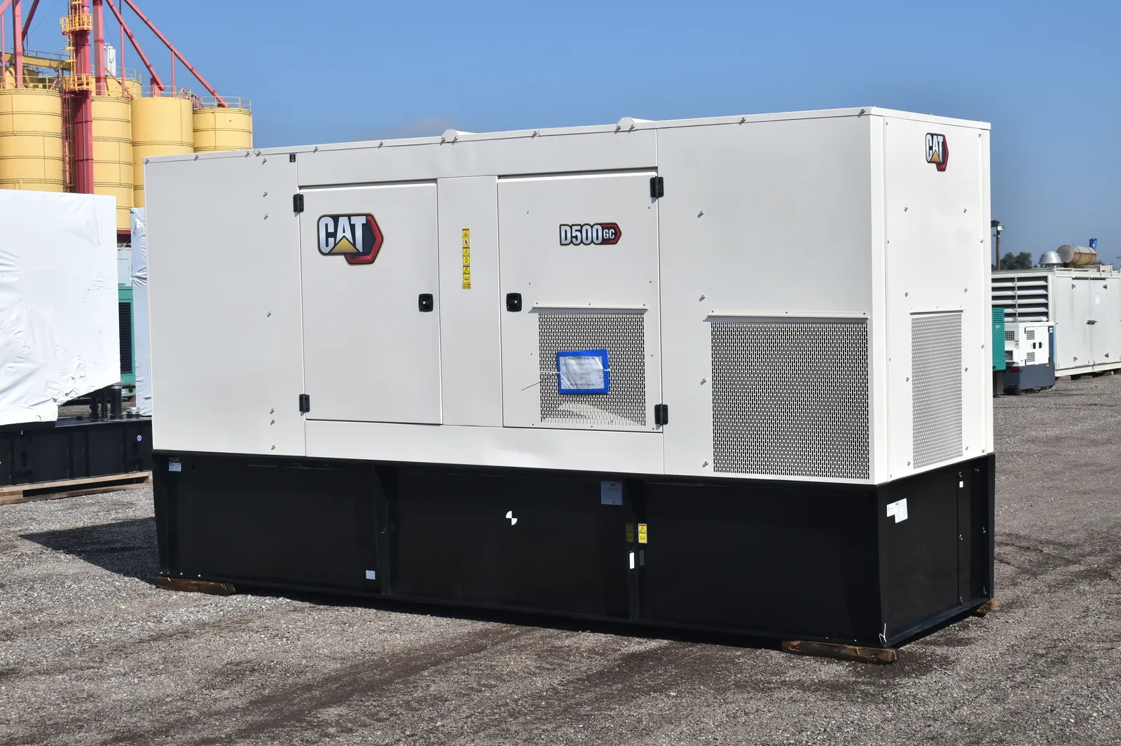 2 500kw caterpillar industrial generator unit 089941 exterior