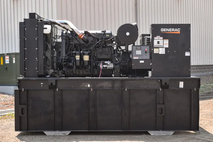 2 500kw generac industrial generator unit 088715 exterior