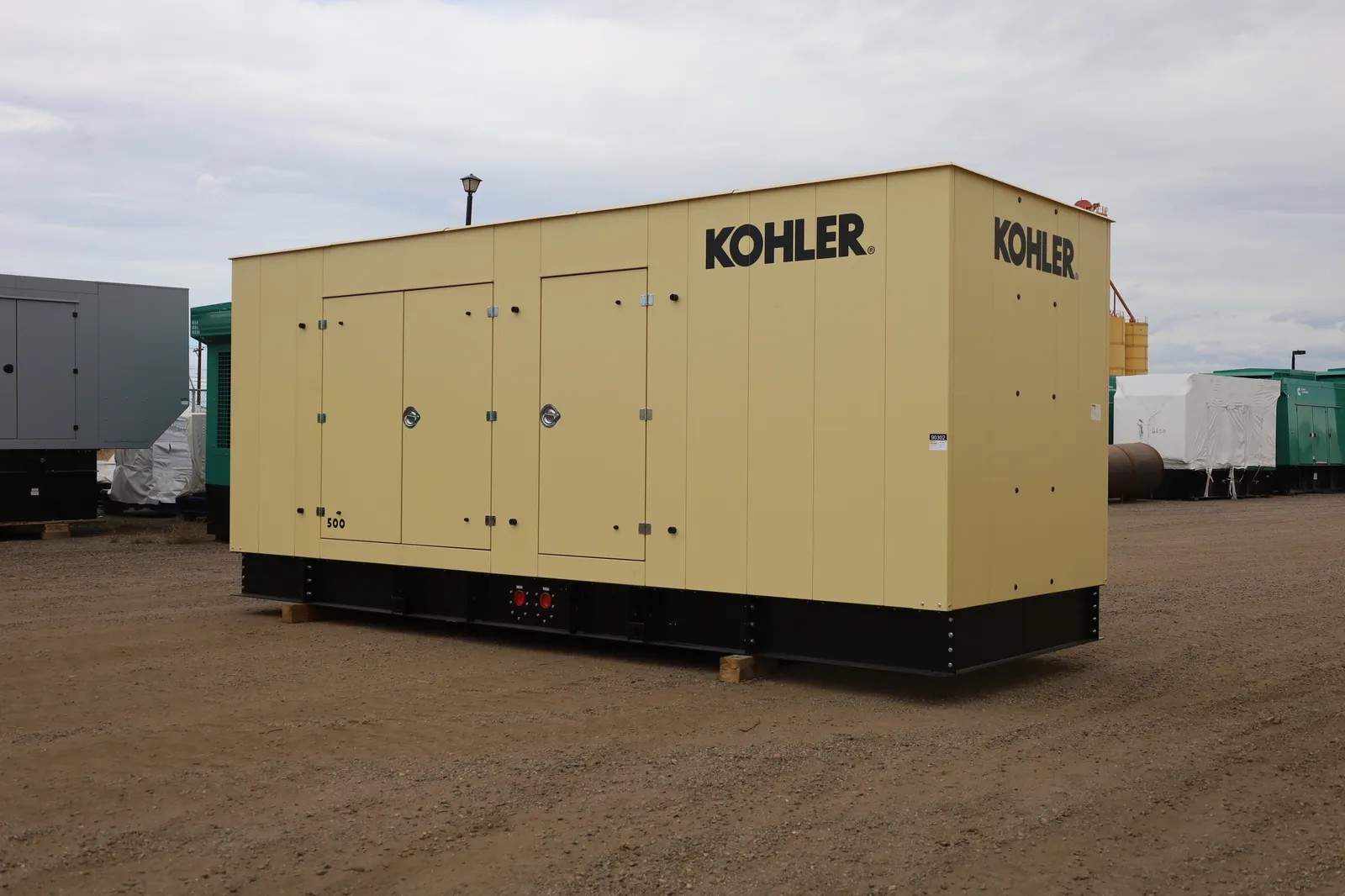 2 500kw kohler industrial generator unit 090302 exterior
