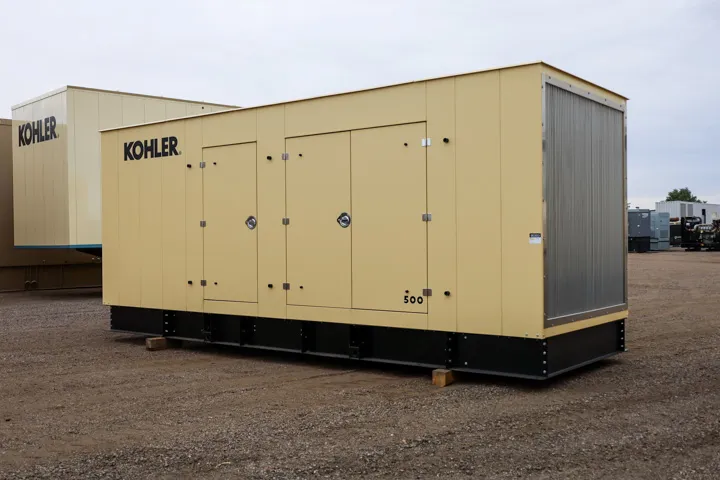 2 500kw kohler industrial generator unit 090303 exterior