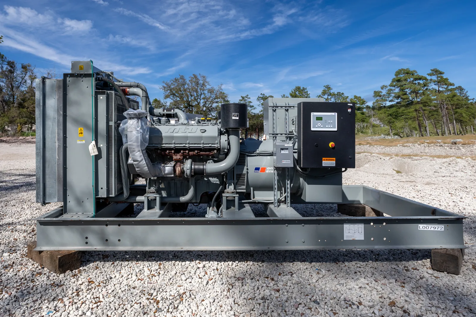 2 500kw mtu industrial generator unit 090714 exterior