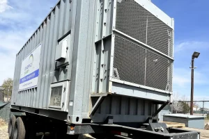 2 600kw mitsubishi industrial generator unit 089103 exterior
