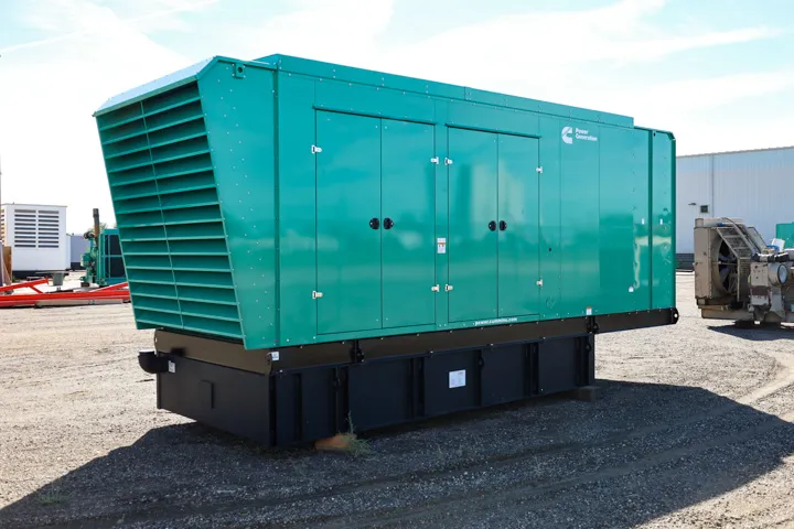 2 800kw cummins industrial generator unit 090353 exterior