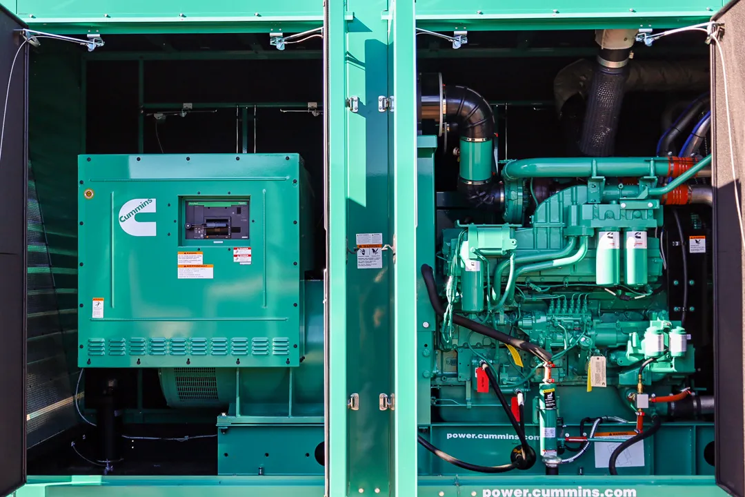 3 1000kw cummins industrial generator unit 090357 engine