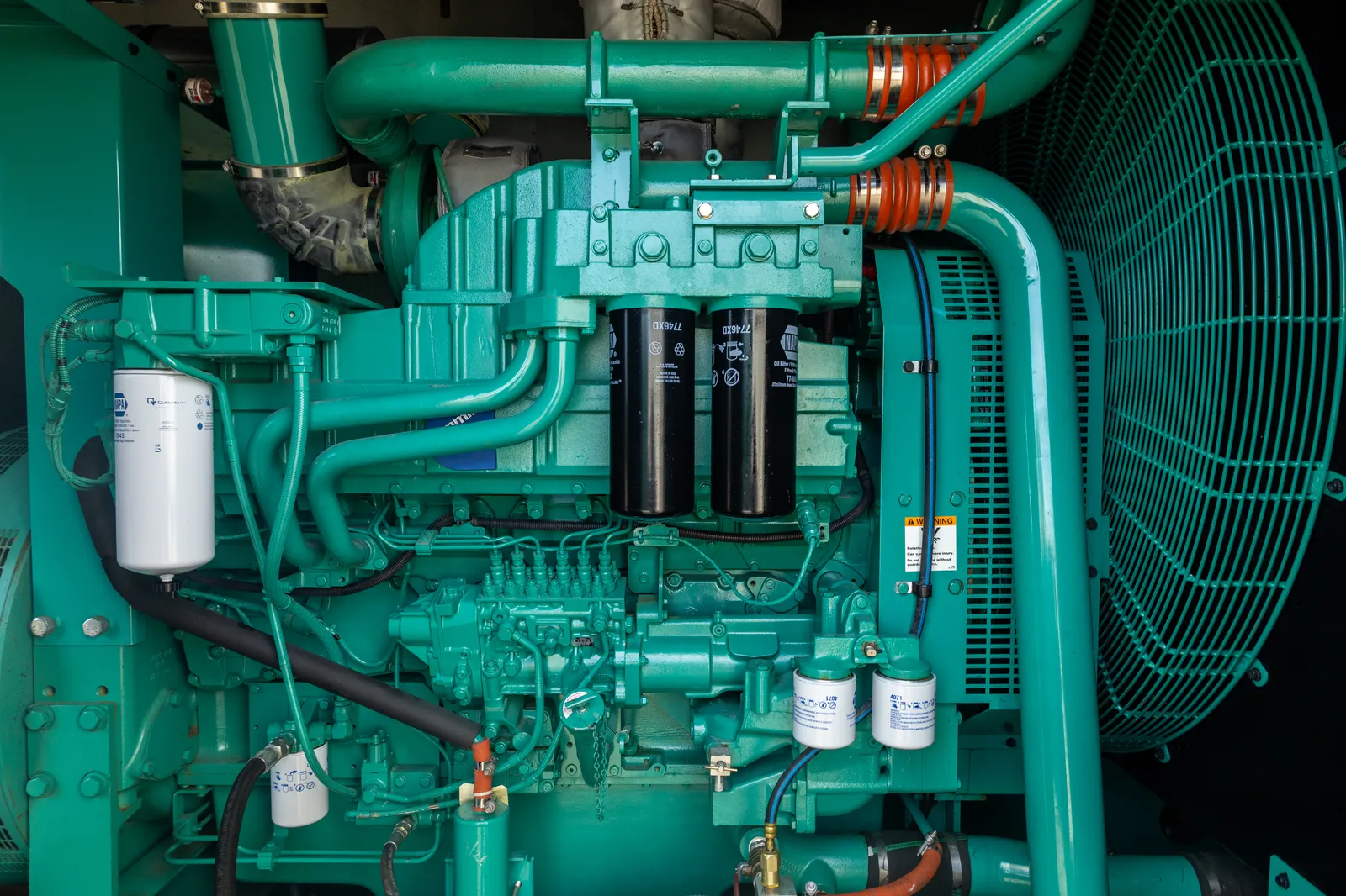 3 1000kw cummins industrial generator unit 091748 engine