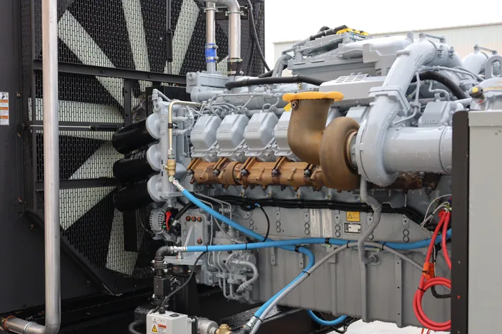 3 1000kw mtu industrial generator unit 089962 engine