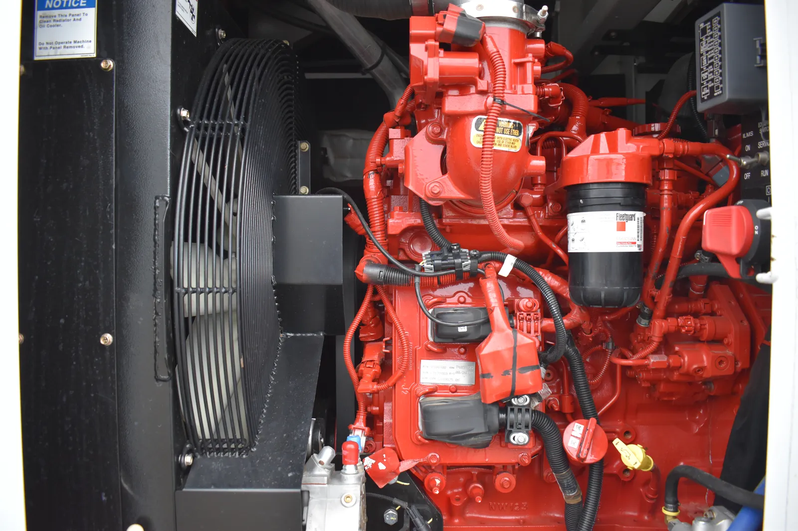 3 120kw doosan industrial generator unit 090002 engine