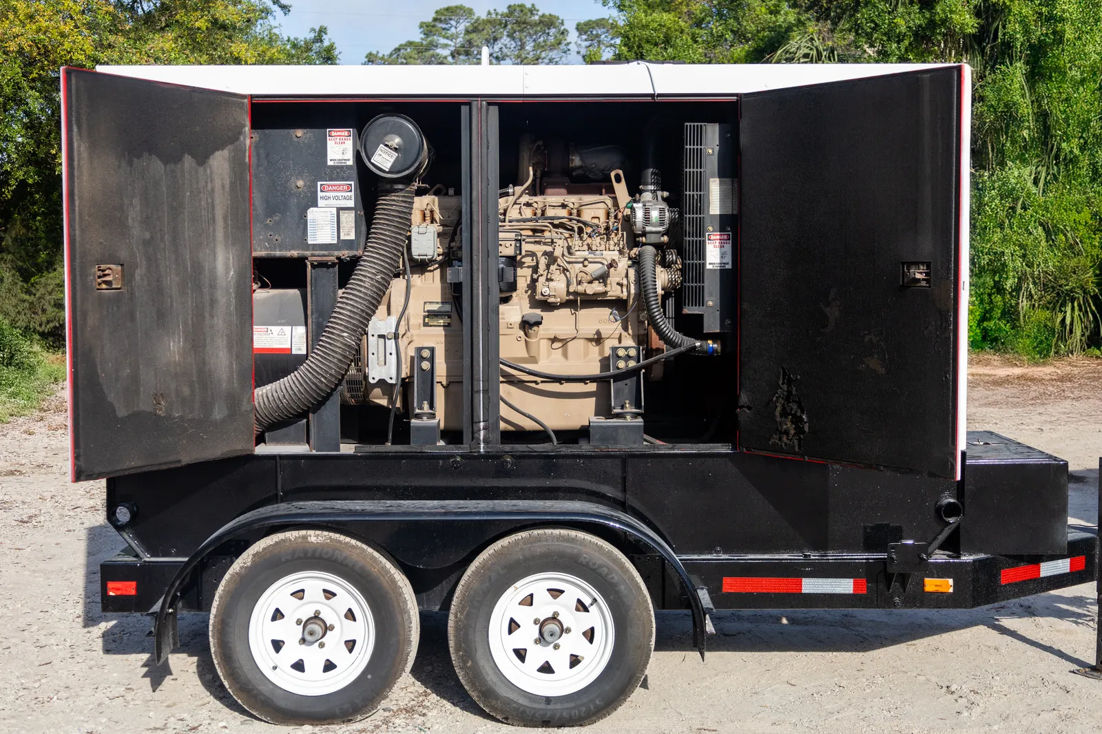 3 140kw baldor industrial generator unit 092014 engine