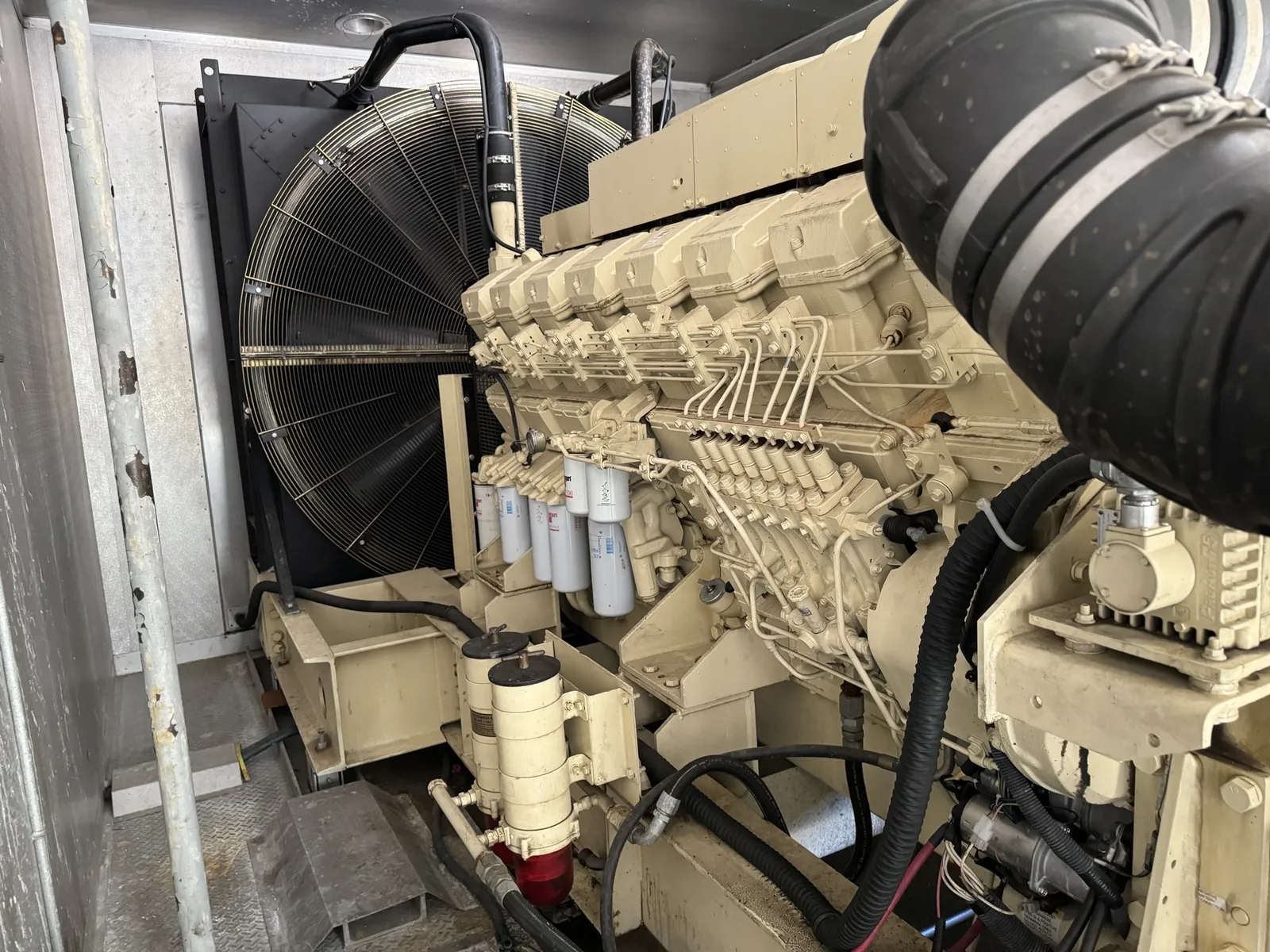 3 1600kw kohler industrial generator unit 090934 engine