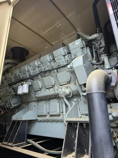 3 1750kw generac industrial generator unit 091356 engine