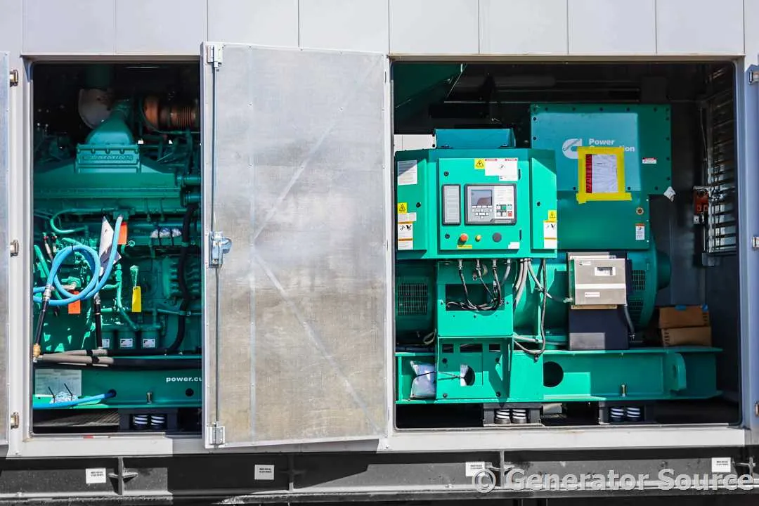 3 2000kw cummins industrial generator unit 092159 engine