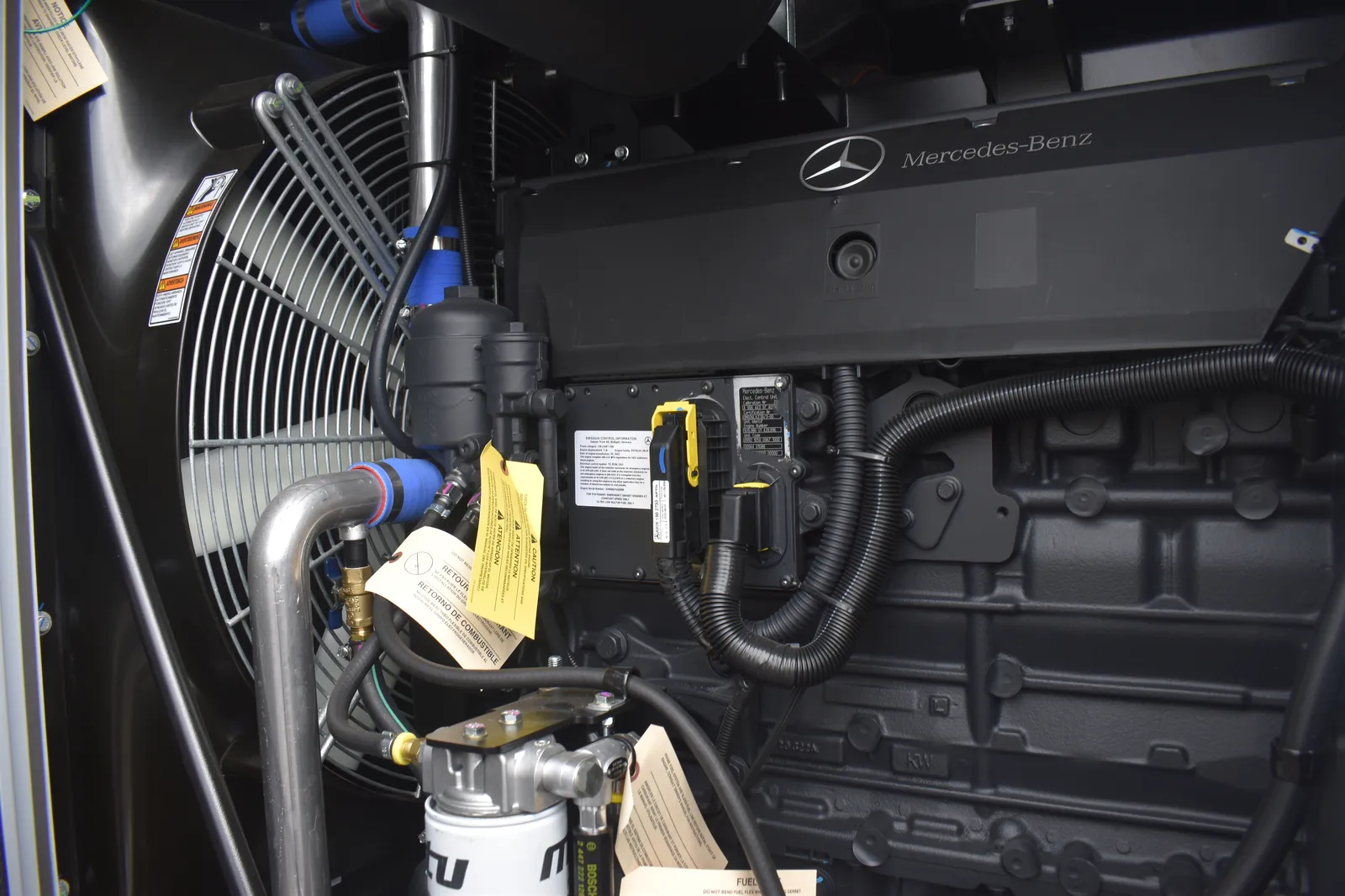 3 200kw mtu industrial generator unit 071417 engine