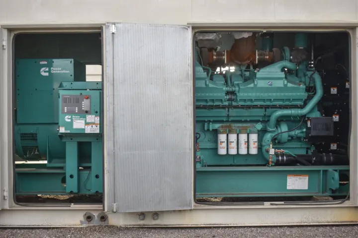 3 2250kw cummins industrial generator unit 090103 engine