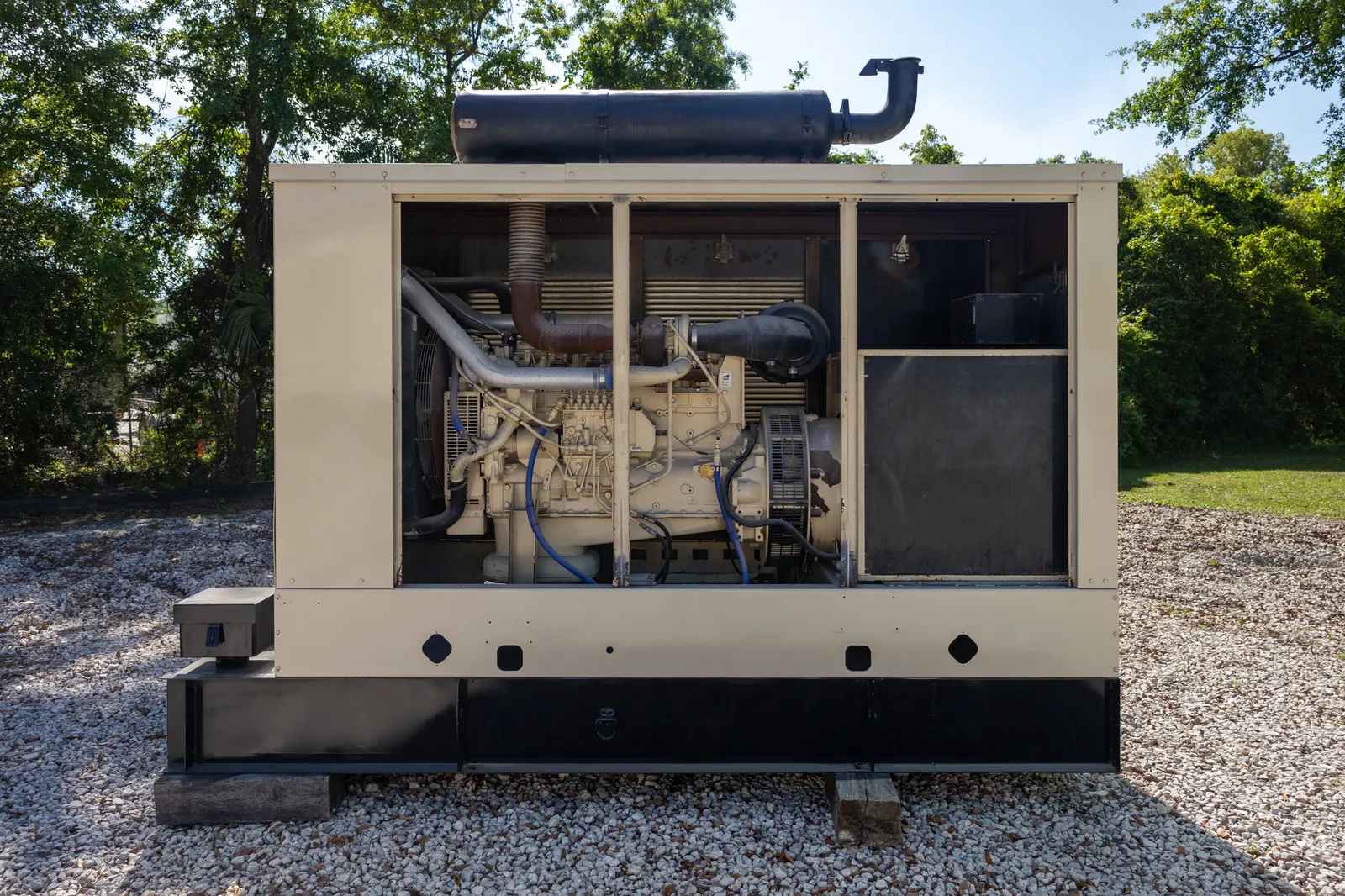 3 260kw kohler industrial generator unit 089653 engine