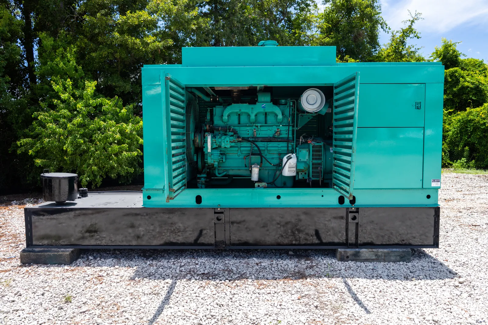 3 275kw cummins industrial generator unit 092177 engine