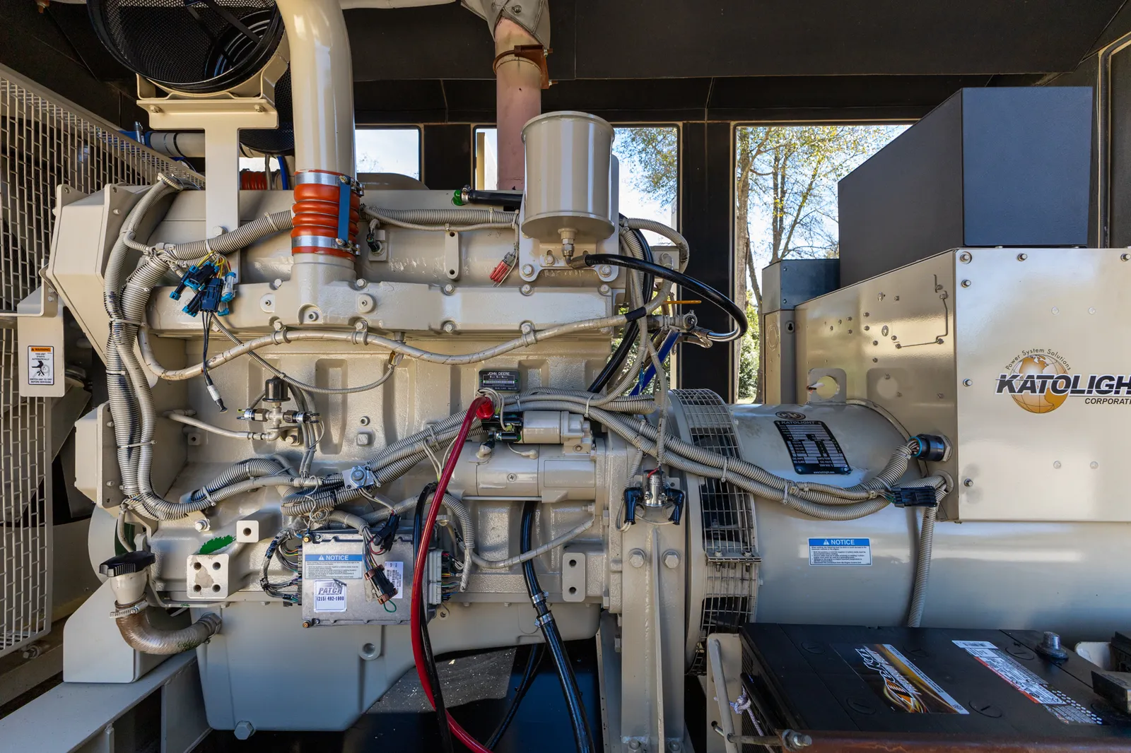 3 300kw katolight industrial generator unit 090750 engine