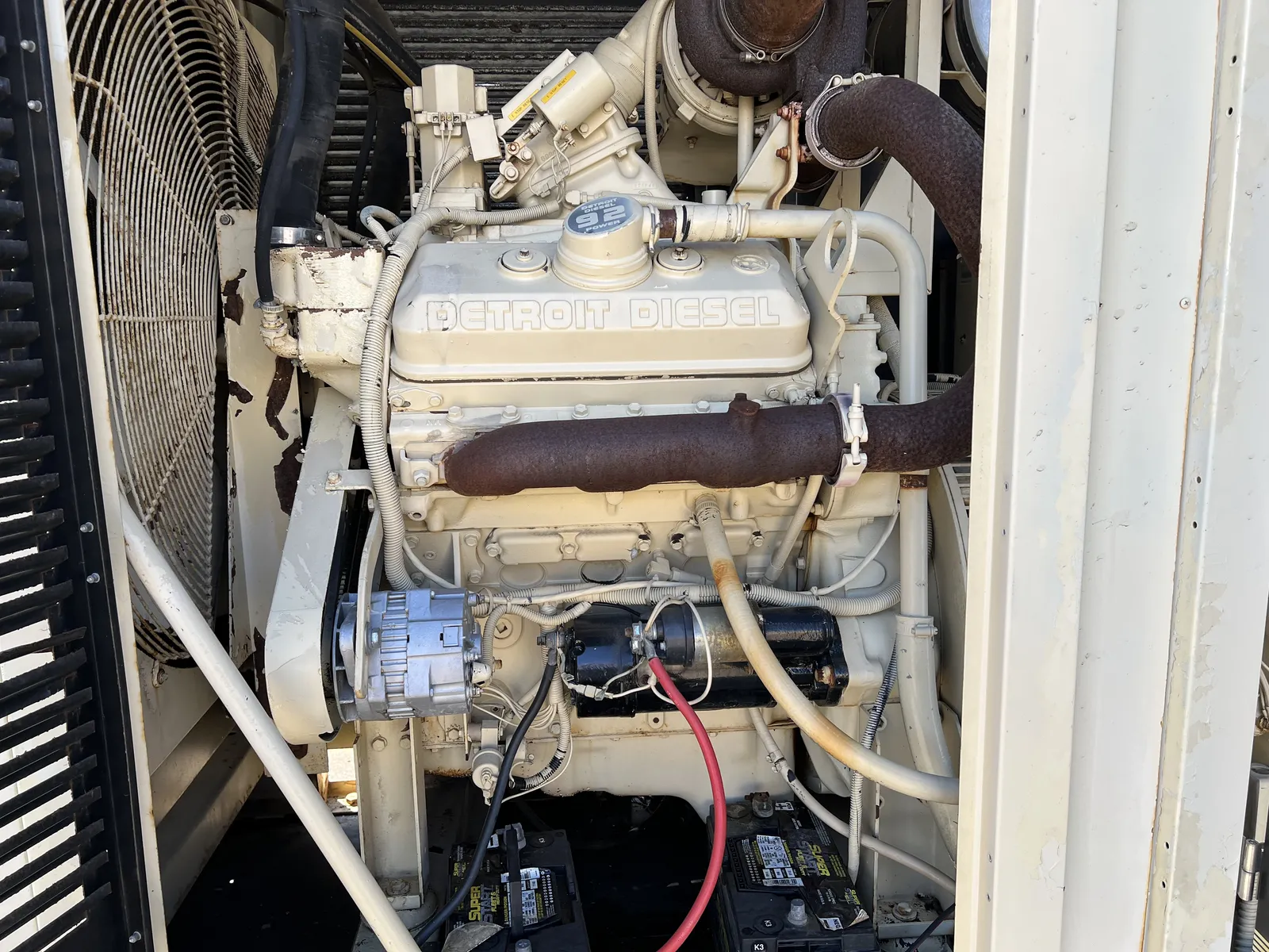 3 300kw kohler industrial generator unit 089343 engine