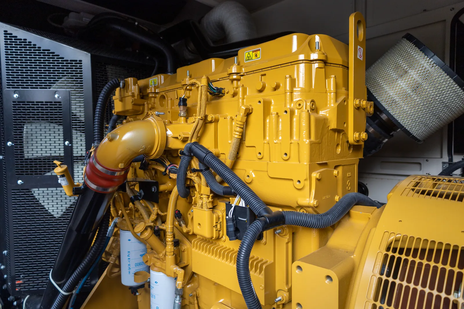 3 350kw caterpillar industrial generator unit 092073 engine