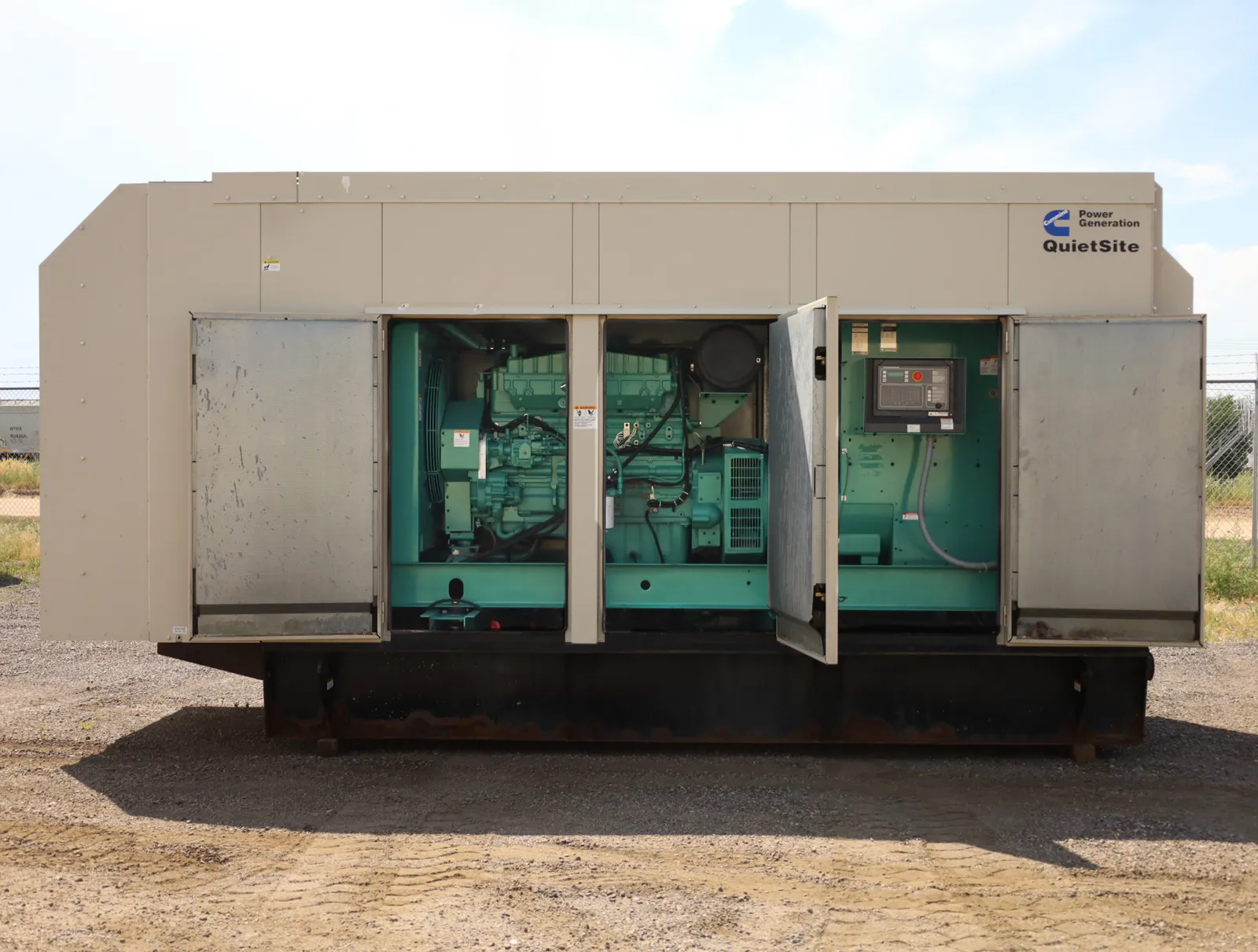 3 350kw cummins industrial generator unit 092653 engine
