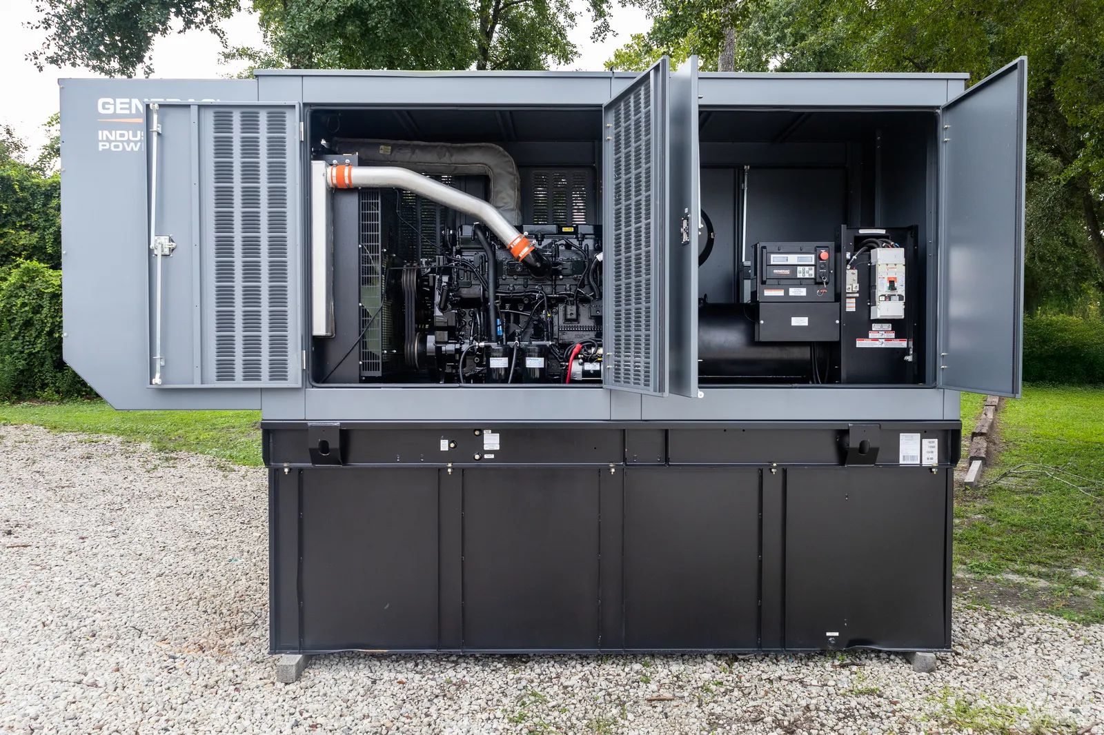 3 400kw generac industrial generator unit 092449 engine