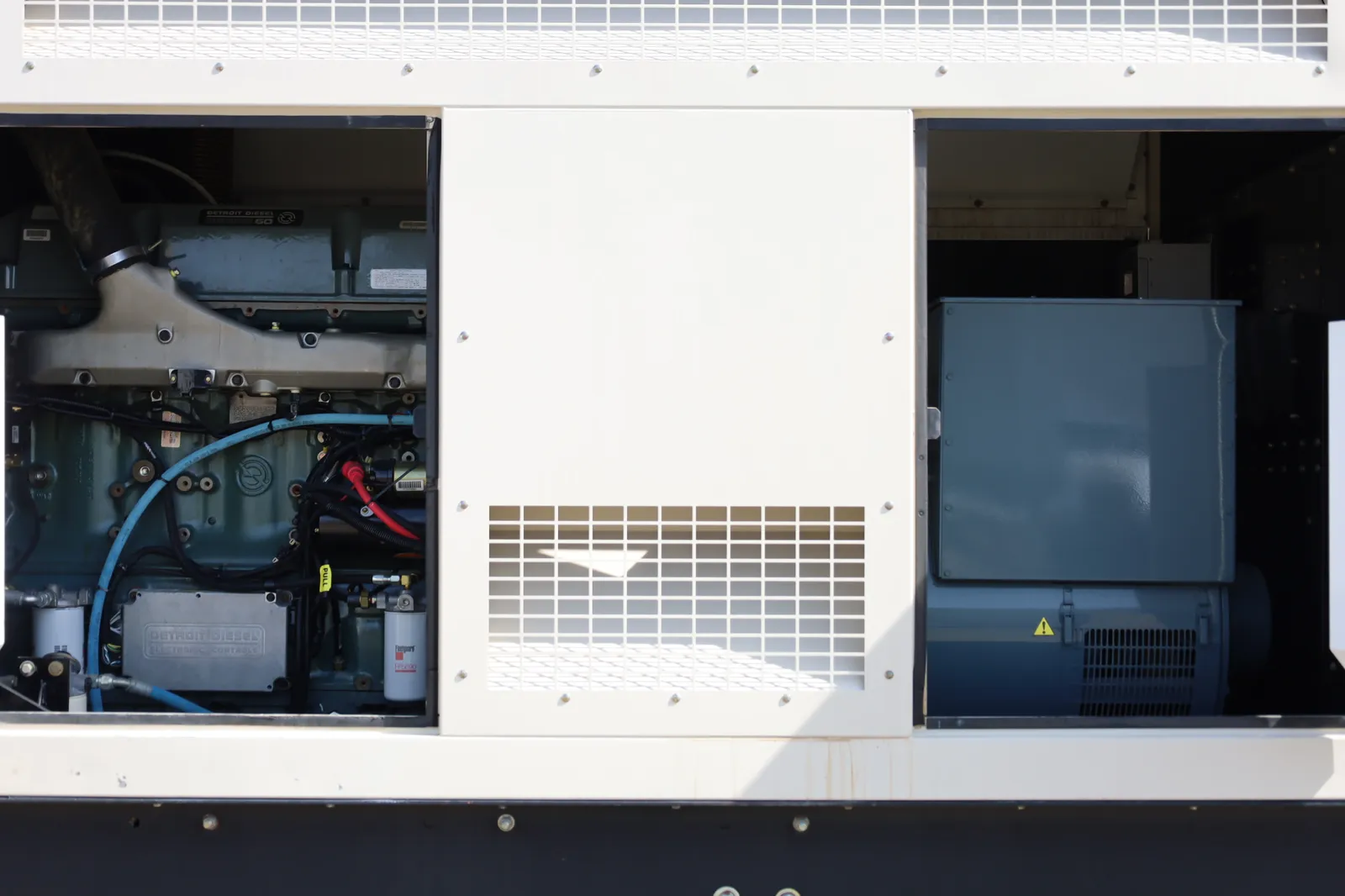 3 500kw baldor industrial generator unit 092209 engine