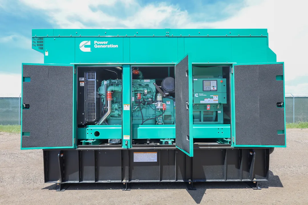 3 500kw cummins industrial generator unit 091486 engine