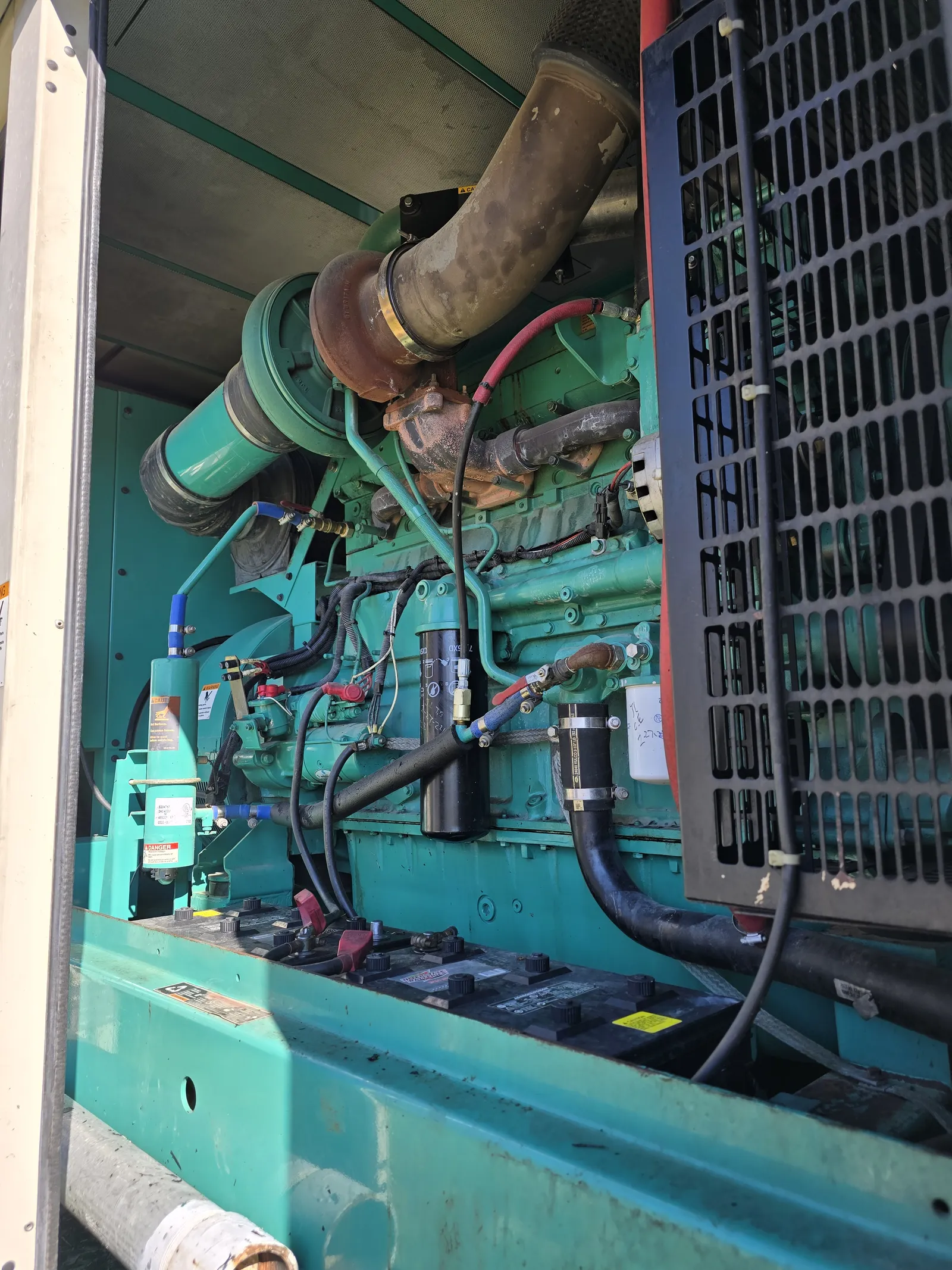 3 500kw cummins industrial generator unit 092160 engine