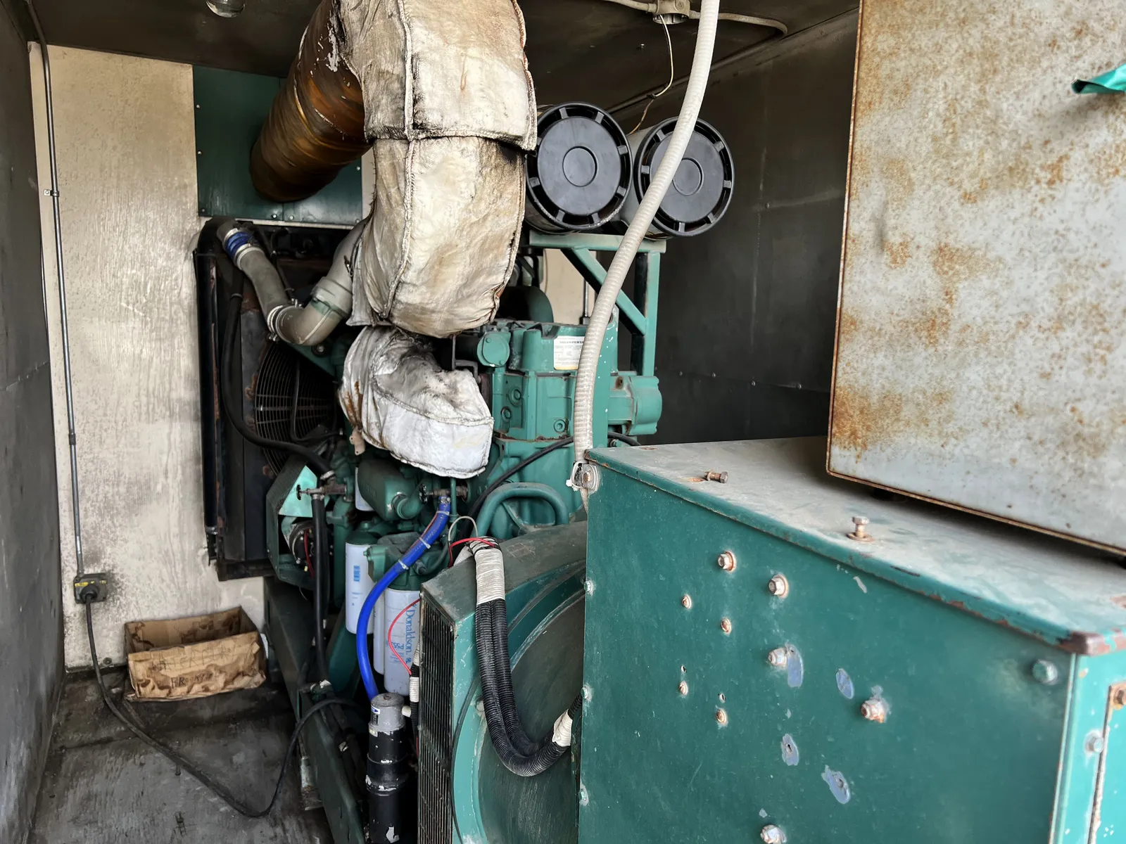 3 500kw volvo industrial generator unit 089104 engine