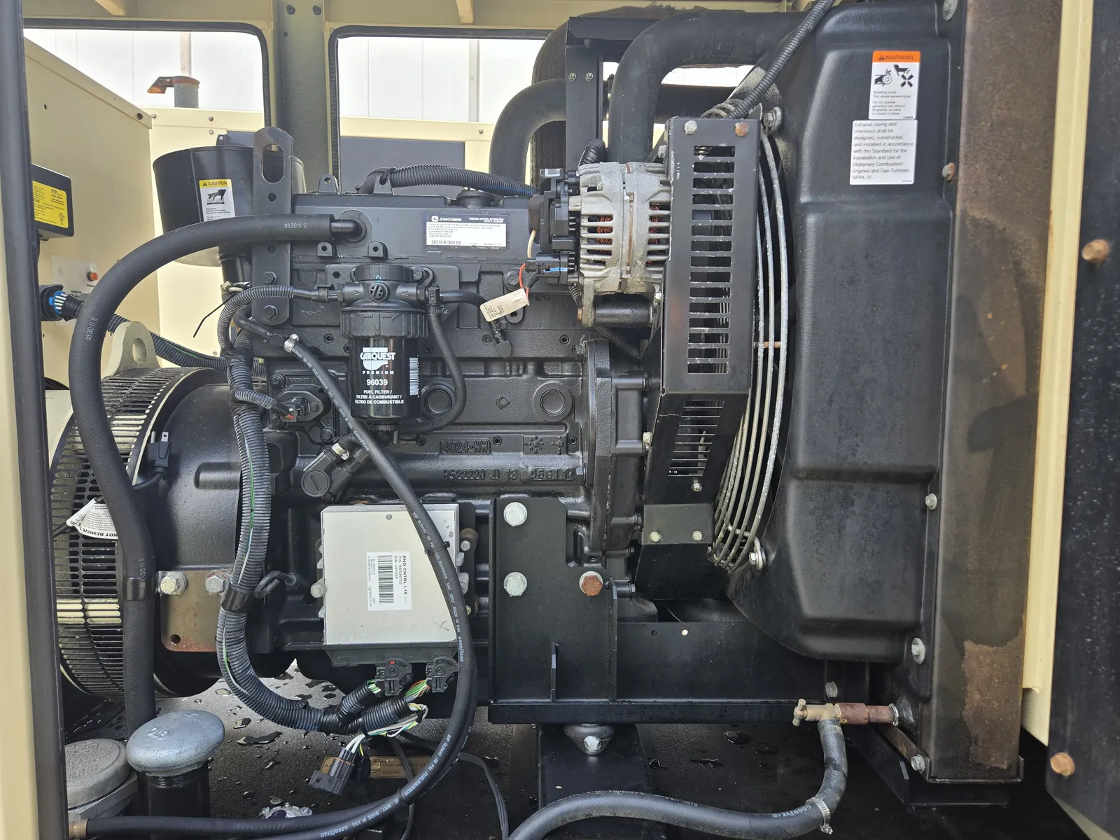 3 50kw kohler industrial generator unit 092265 engine