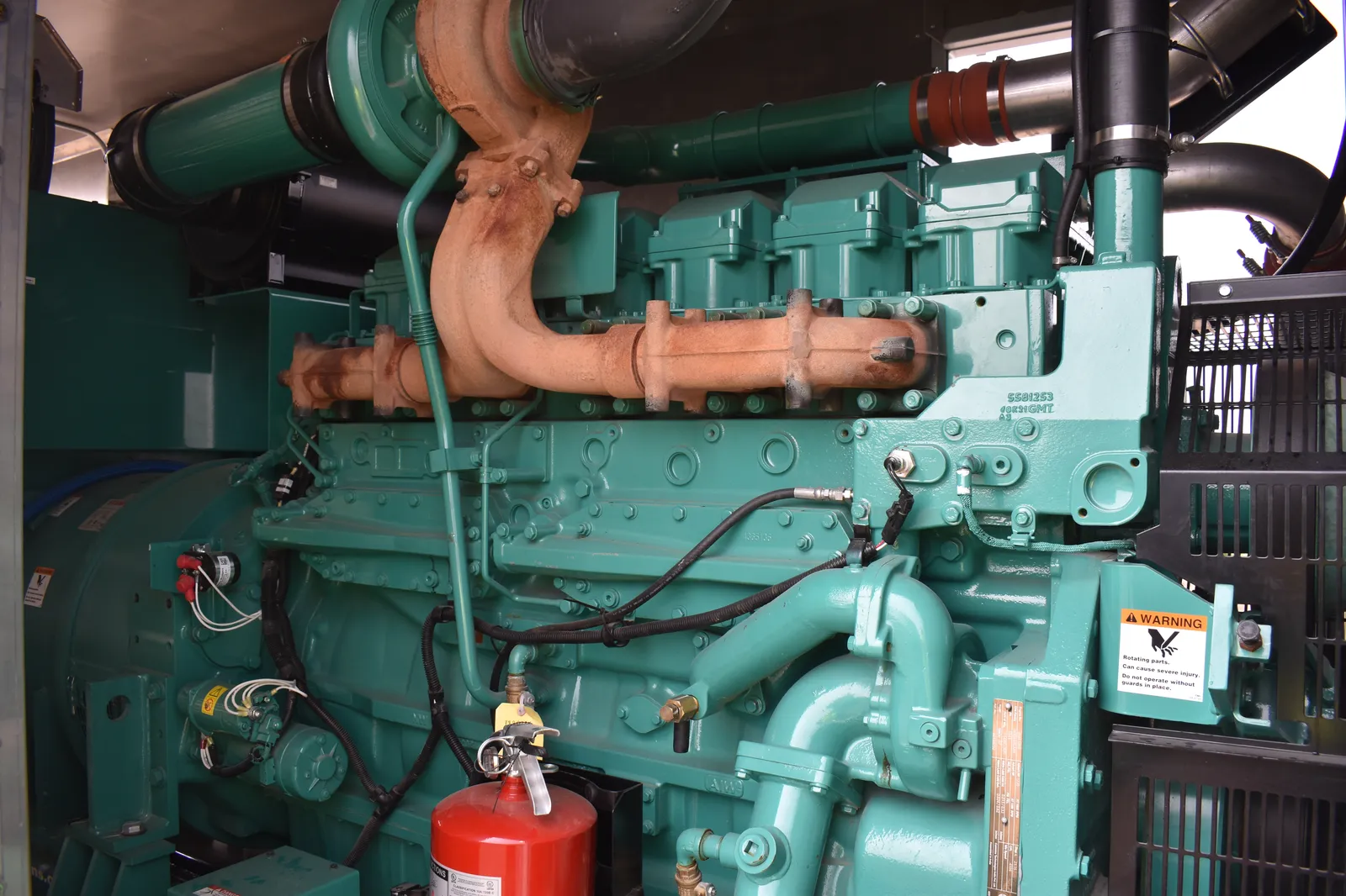 3 600kw cummins industrial generator unit 089874 engine