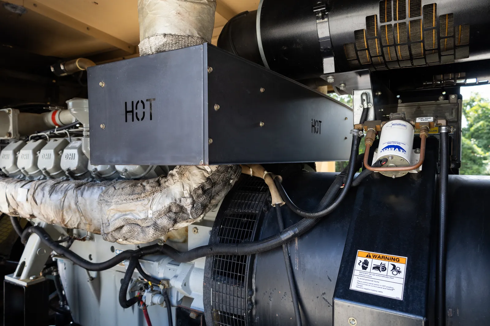 3 600kw generac industrial generator unit 091242 engine